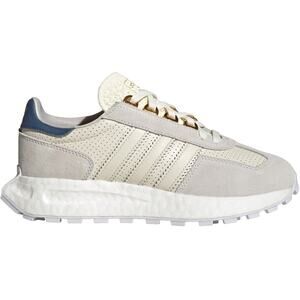 Adidas Retropy E5 Off-White Grey Blue Metallic Gold Sneakers Women's Size 8.5
